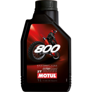 Motul 800 2T Factory Line Off Road 1L 100% Synthetic Ester Racing Oil