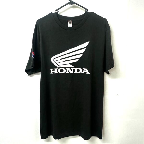 Honda Wing Tee Charcoal
