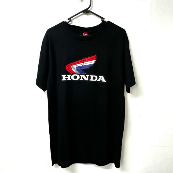 Honda Old Wing Black Tee