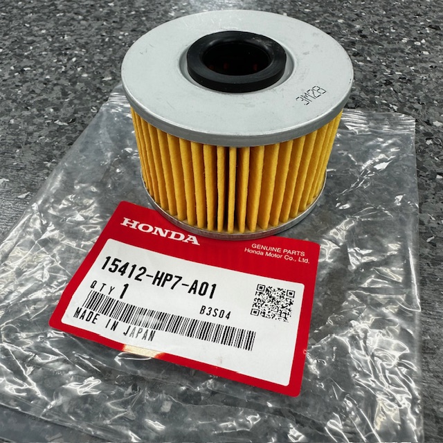 GENUINE HONDA OIL FILTER 15412-HP7-A01 (TRX /SXS DCT Automatic) Image