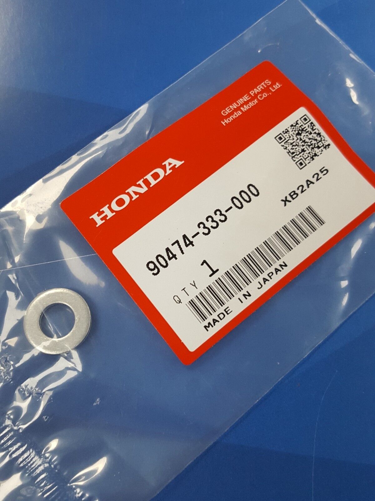 Genuine Honda CRF MX sump plug Washer/Orings Image