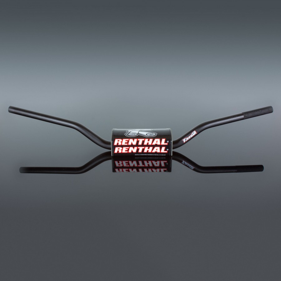 RENTHAL FATBAR H/BAR RC/OEM HONDA/KAWASAKI BLK W/BAR PAD Image
