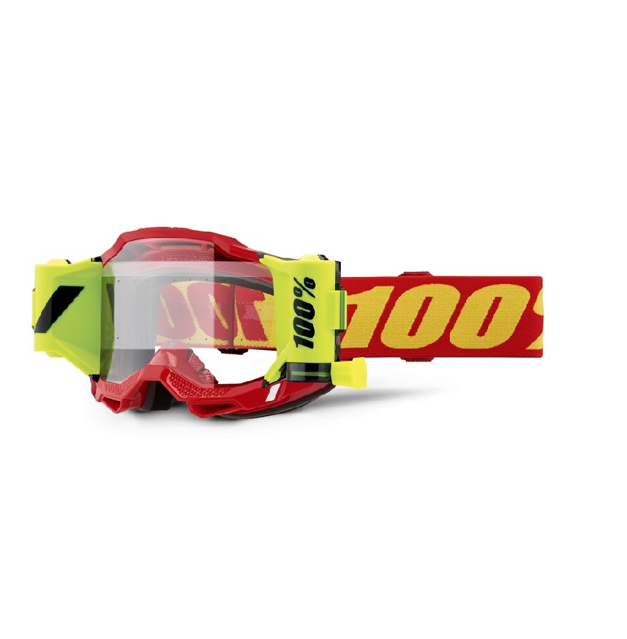 100% Goggle Accuri 2 Forecast System Red Image