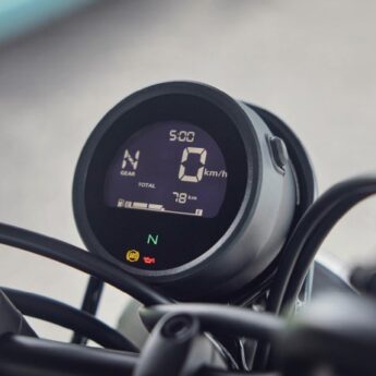 Retro LCD Digital Dash Image