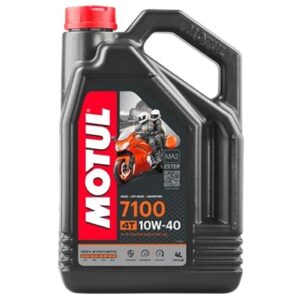 Motul 7100 4T 10W40 4L 100% Synthetic Ester Motorcycle Engine Oil
