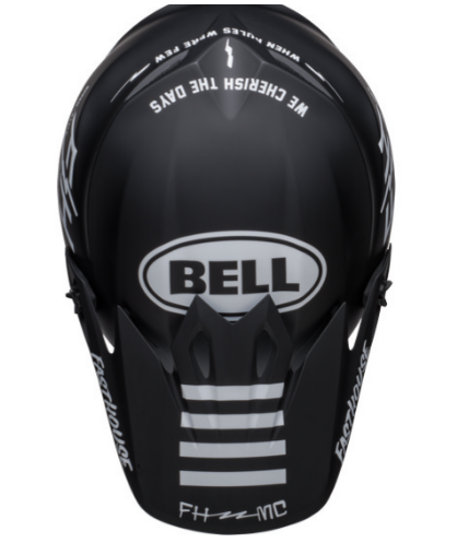 BELL MX-9 MIPS FASTHOUSE PROSPECT BLACK/WHITE - Image 4