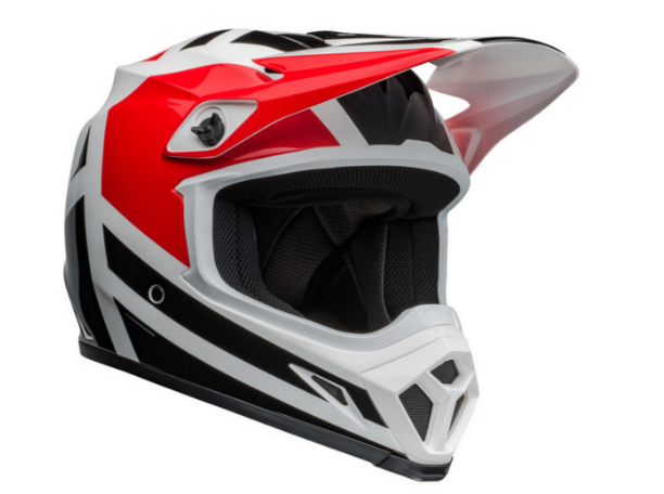 BELL MX-9 MIPS ALTER EGO GLOSS RED/WHITE - Image 2