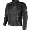motodry womens sienna jacket black warm motorbike jacket