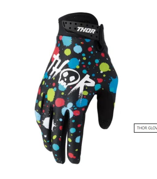 THOR YOUTH GLOVE LAUNCHMODE SPLAT Image