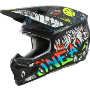 O'Neal Youth 3SRS Rancid youth dirt bike helmet side view