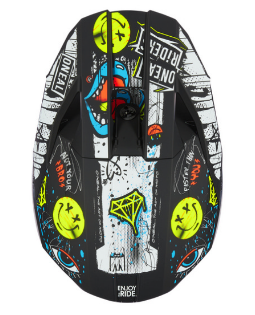 O'Neal Youth 3SRS Rancid Helmet - Multi - Image 4
