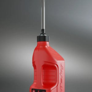 tuff jug red with auto stop spout