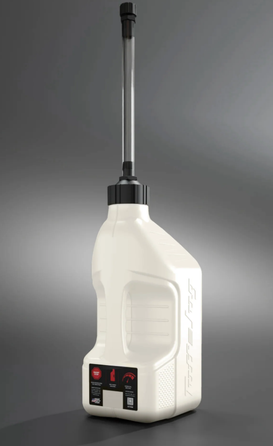 tuff jug white with auto stop spout